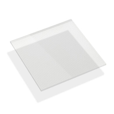 Plexiglas Piramide 3 mm - acrylaat plaat met structuur