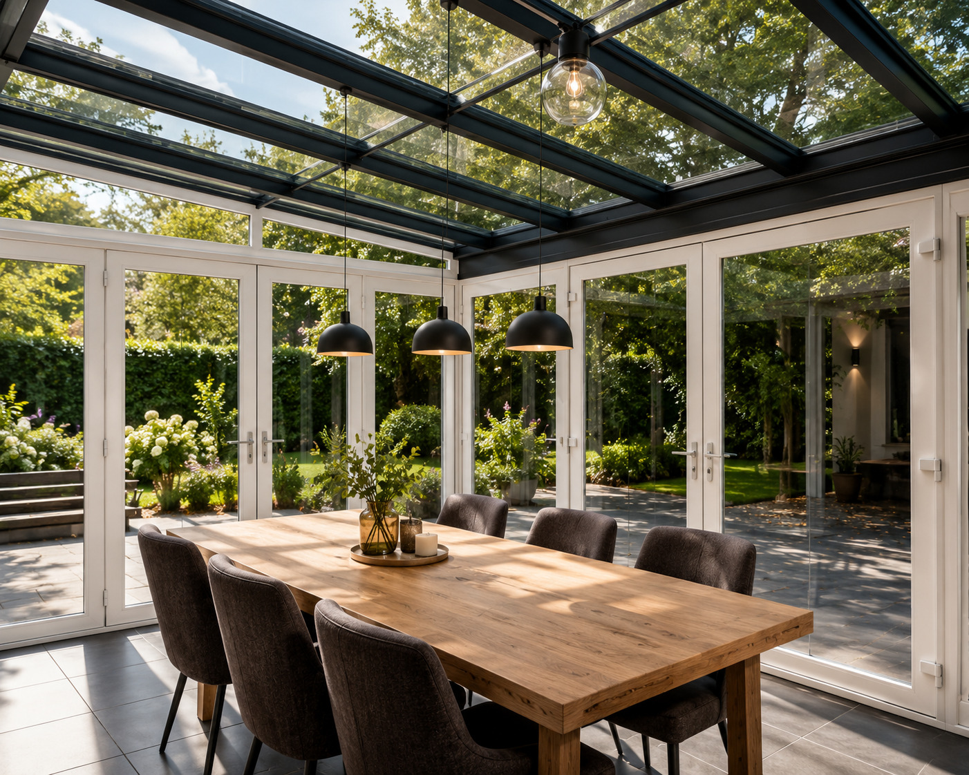 Veranda kunststof platen 1