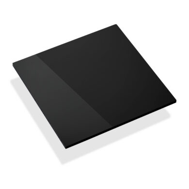 Plexiglas zwart 3 mm - acrylaat plaat