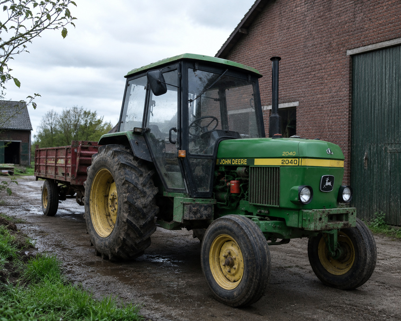 Tractor ramen plexiglas 1