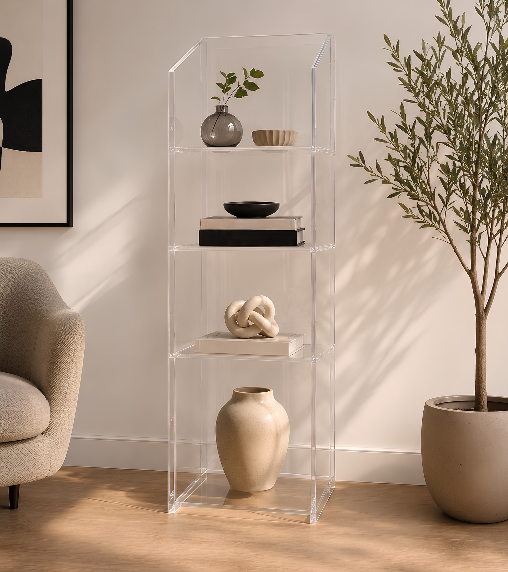 Plexiglas Vitrinekast 1