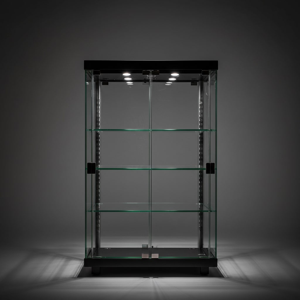 Kast van acrylaat helder