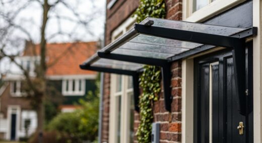 Plexiglas helder luifel