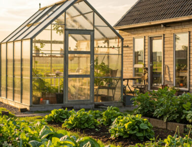 Polycarbonaat tuinkas