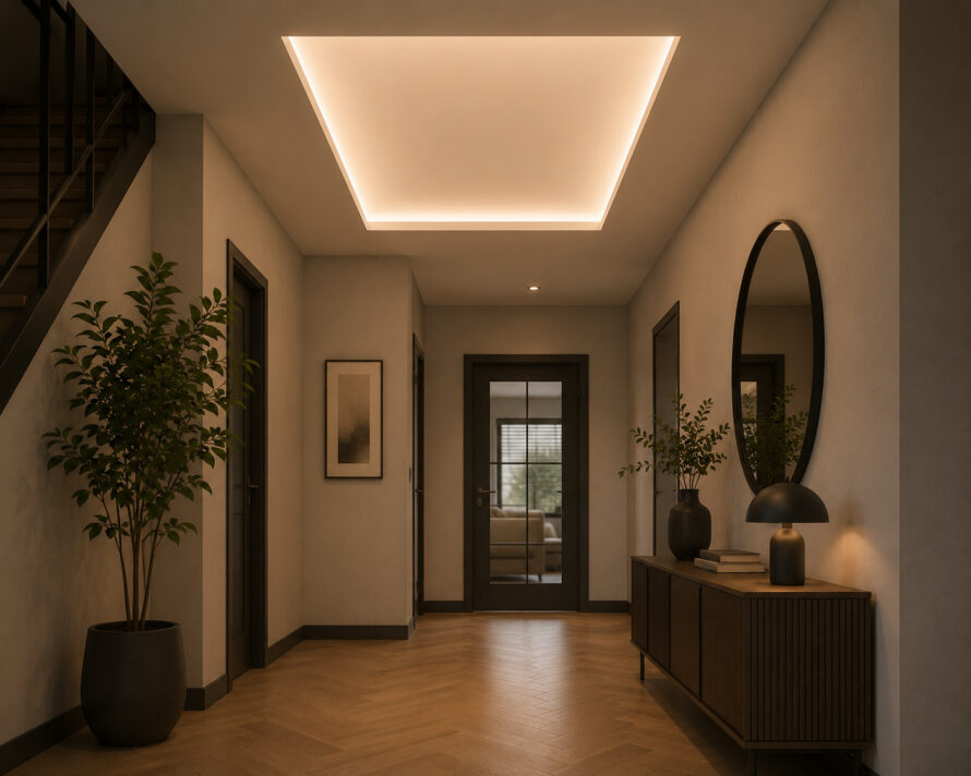 Polycarbonaat binnenkomst huis verlichting