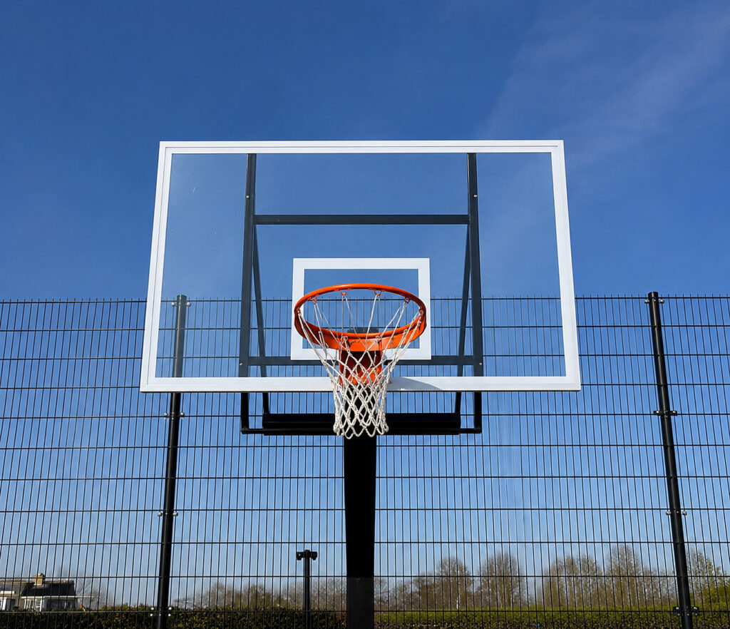 Basketbalbord van polycarbonaat