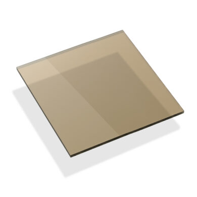 Polycarbonaat massief brons 3mm - plaat