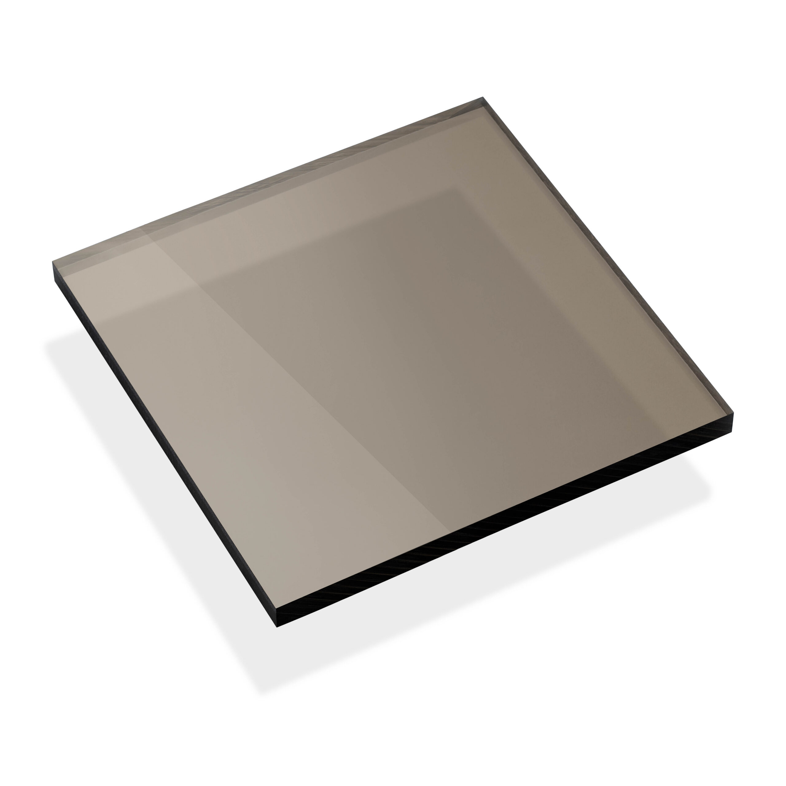 Polycarbonaat massief brons 6mm - plaat