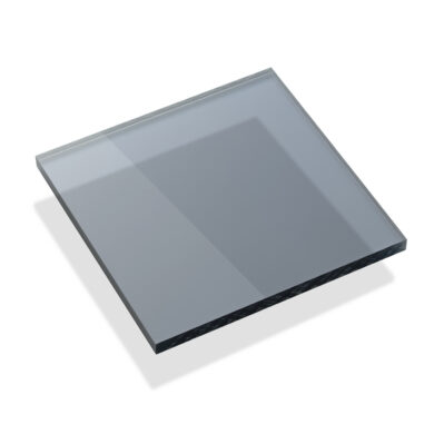 Polycarbonaat massief smokegrijs 6mm - plaat