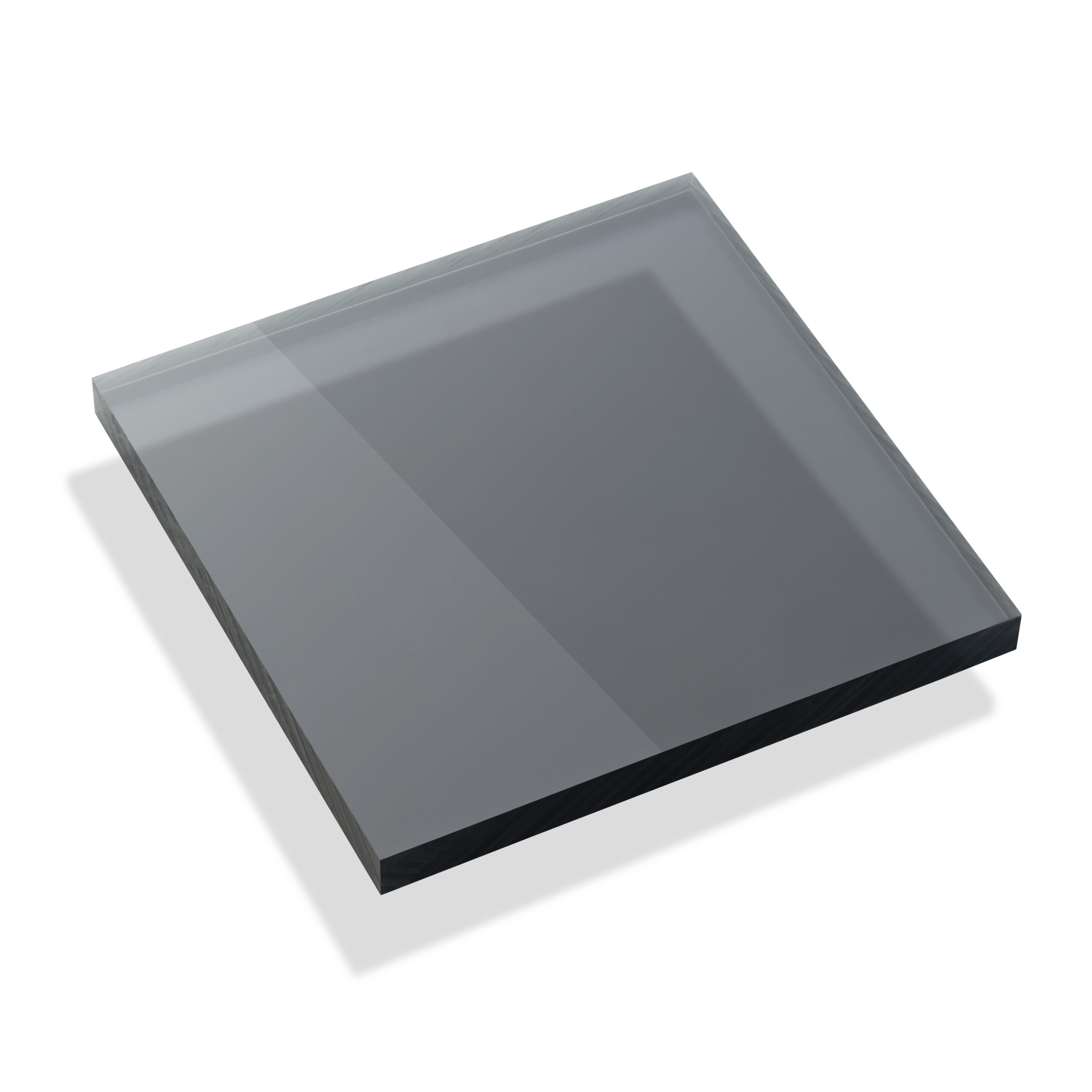 Polycarbonaat massief smokegrijs 8mm - plaat