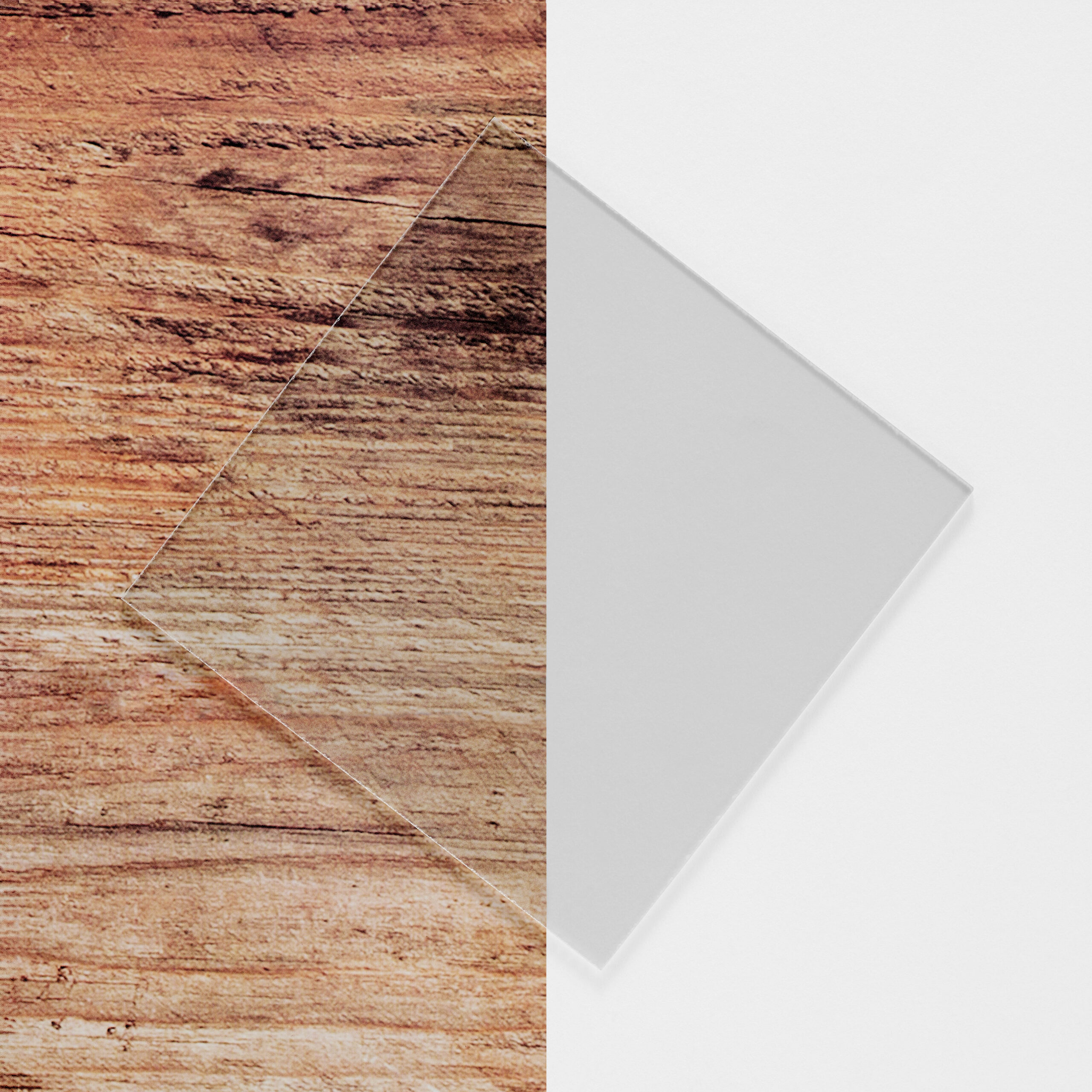 Plexiglas anti reflex 2 mm - ontspiegeld plexiglas plaat