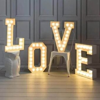 DIY: Maak je eigen plexiglas marquee letters!