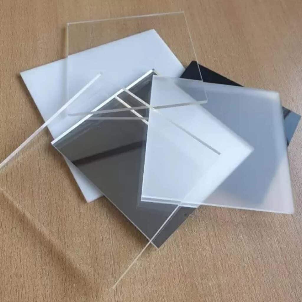Plexiglas diverse tinten