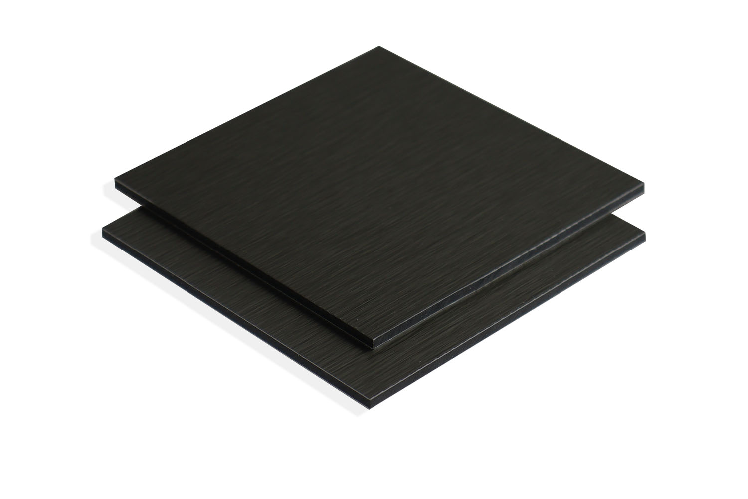 Aluminium composiet Dibond butler finish zwart