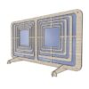 plexiglas luxe spatscherm design
