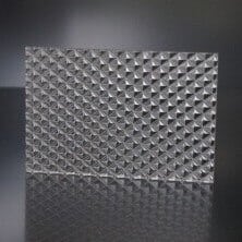 Plexiglas piramide helder 3 mm