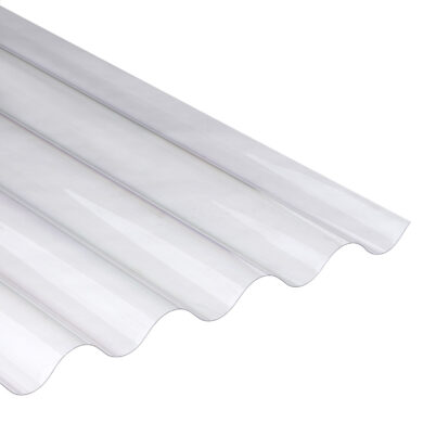 Polycarbonaat golfplaten enkelwandig