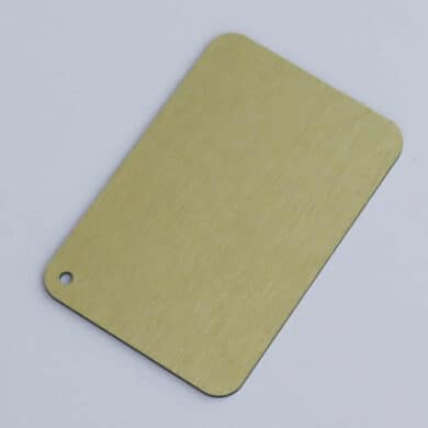 Aluminium composiet butler finish goud