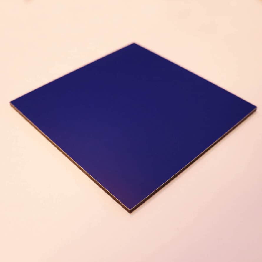 aluminium composiet blauw