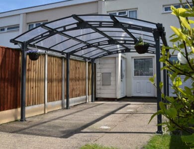 Polycarbonaat carport