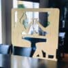 plexiglas luxe spatscherm cheers hout