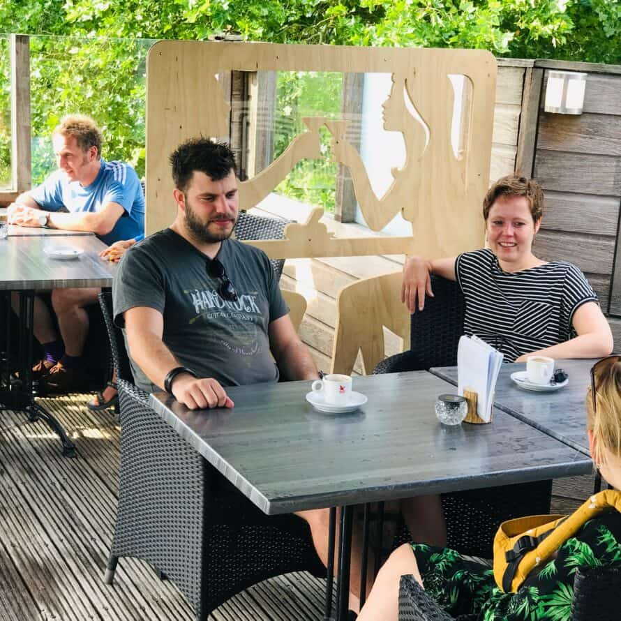plexiglas luxe spatscherm cheers terras