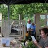 plexiglas luxe spatscherm design terras