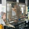 plexiglas luxe spatscherm horeca design