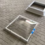 lichtkoepel met opstand