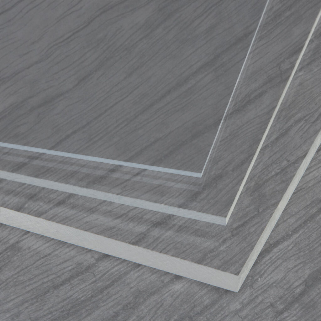 Plexiglas platen