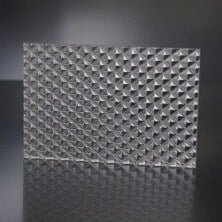 plexiglas piramide helder 3 mm