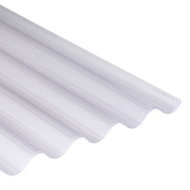 Polycarbonaat golfplaat helder driewandig
