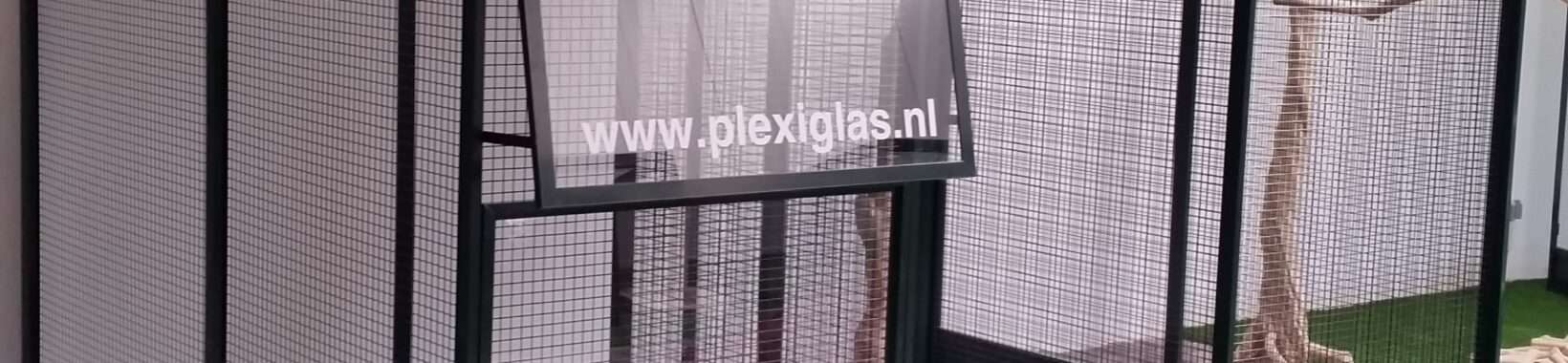 regen Specificiteit Verandering Plexiglas voorzetraam dierenverblijven | Plexiglas.nl