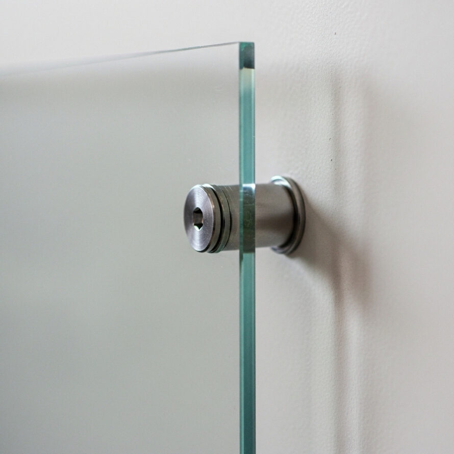 Plexiglas glas montage