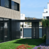 Alucobond zwart 326 - RAL 9005 - Gevelbekleding woning