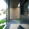 Alupanel Alucobond zwart RAL 9005 Gevelbekleding woning
