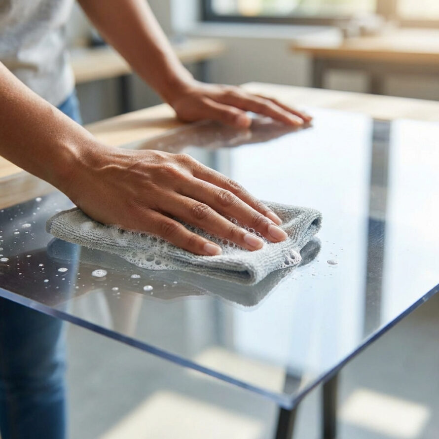 Polycarbonaat schoonmaken 3