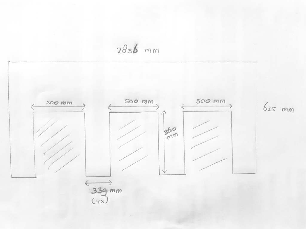Maatwerk tekening voorbeeld klant