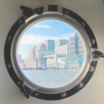 Plexiglas rond gezaagd
