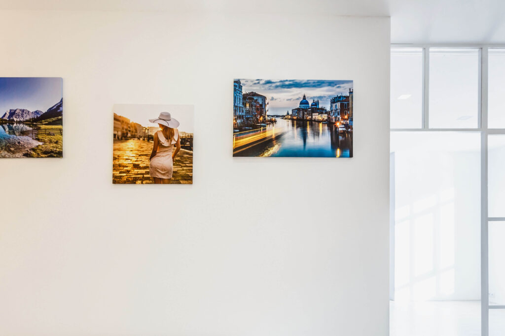 Plexiglas en dibond met fotoprint