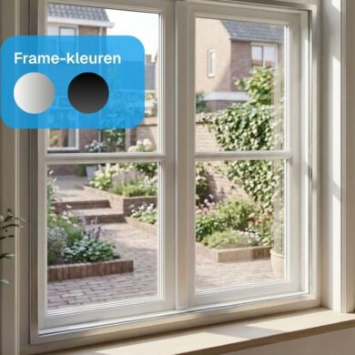 Voorzetraam plexiglas met frame