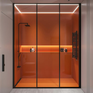 Wandpanelen douche