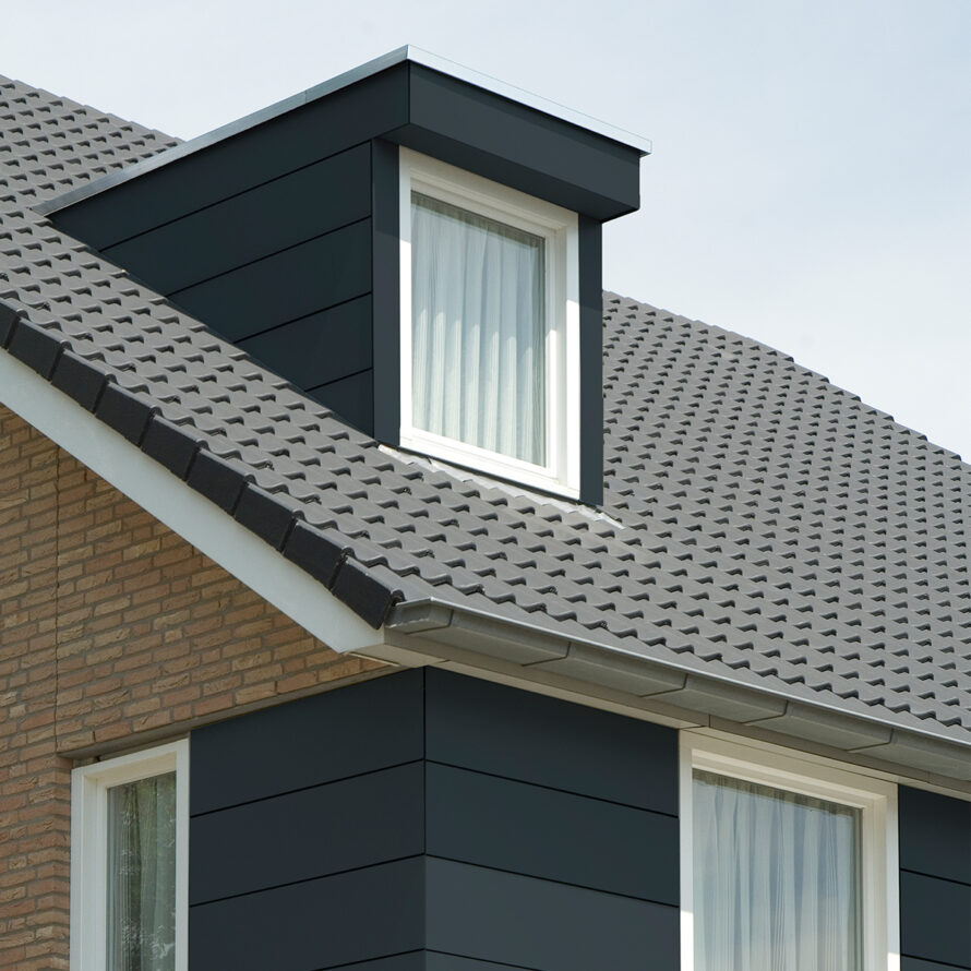 Trespa® plaat RAL 7016 antracietgrijs 6 mm gevelbekleding