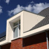 Trespa® Izeon® RAL 9001 crème wit 6 mm dakkapel HPL