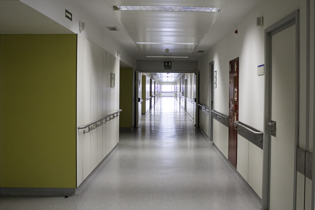 HPL Trespa deuren in ziekenhuis