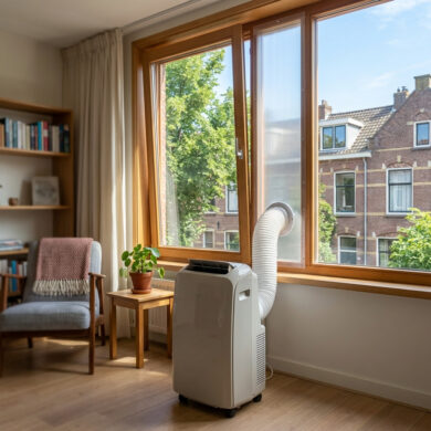 Airco raamafdichting
