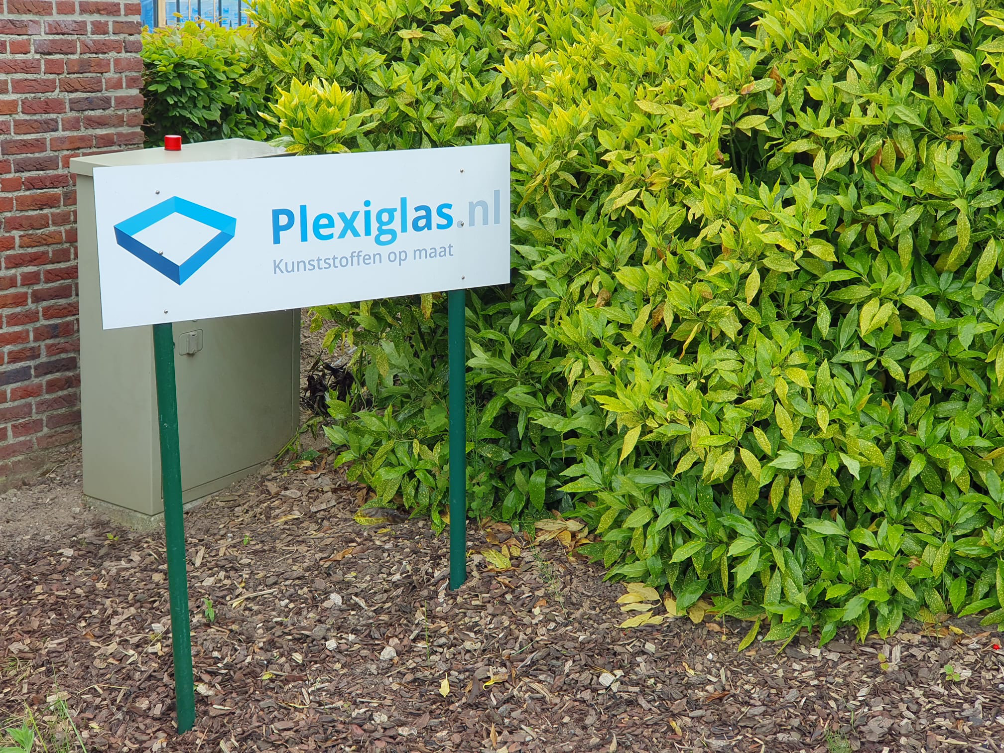 hpl trespa bord bedrijfslogo Plexiglas.nl