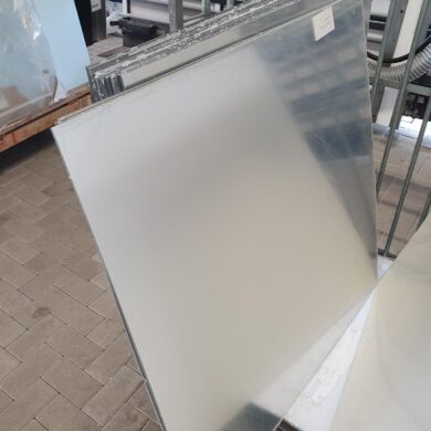 Plexiglas zilver spiegel 5mm - 100 x 100 cm
