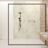 beige beton wandpaneel badkamer pvc
