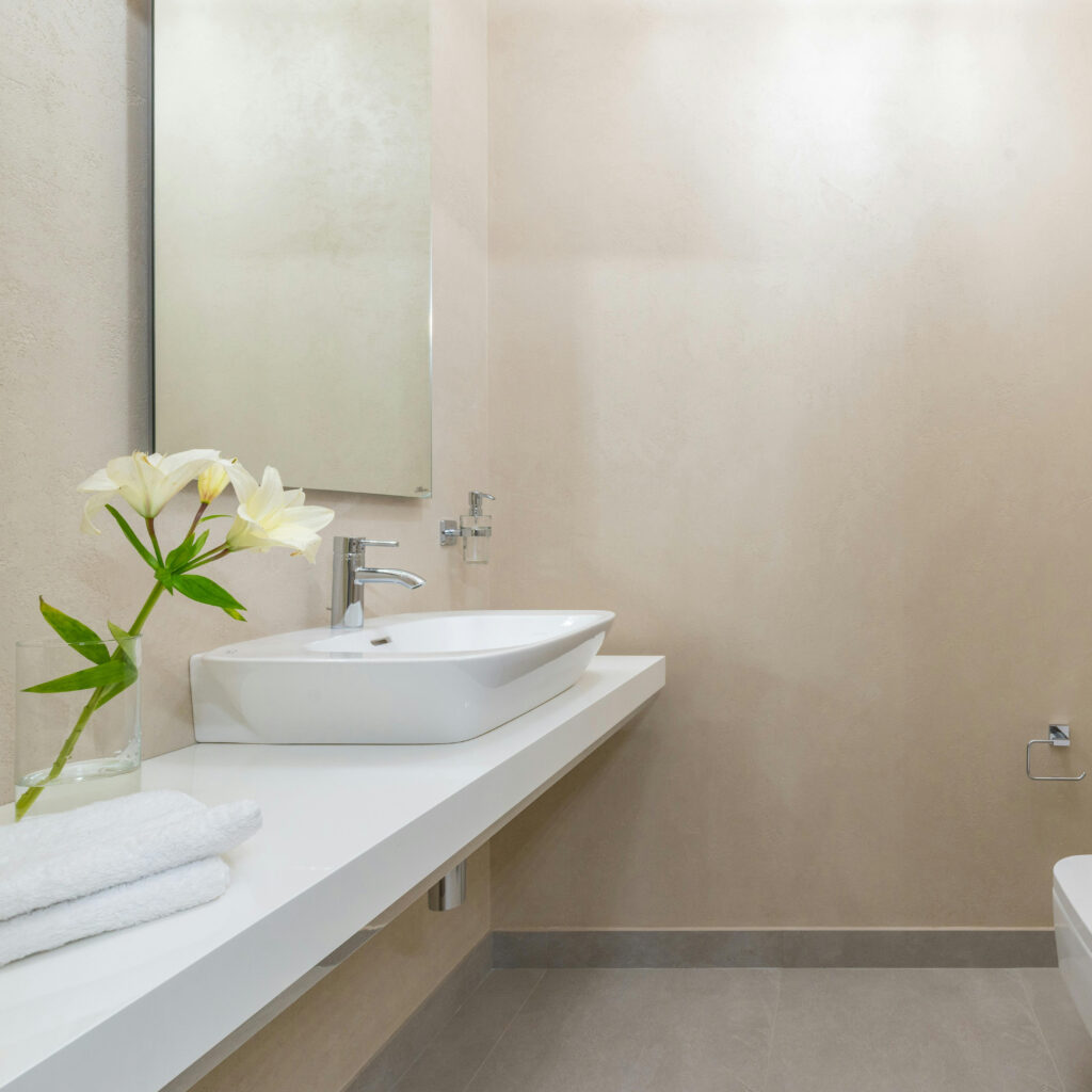 betonlook muur